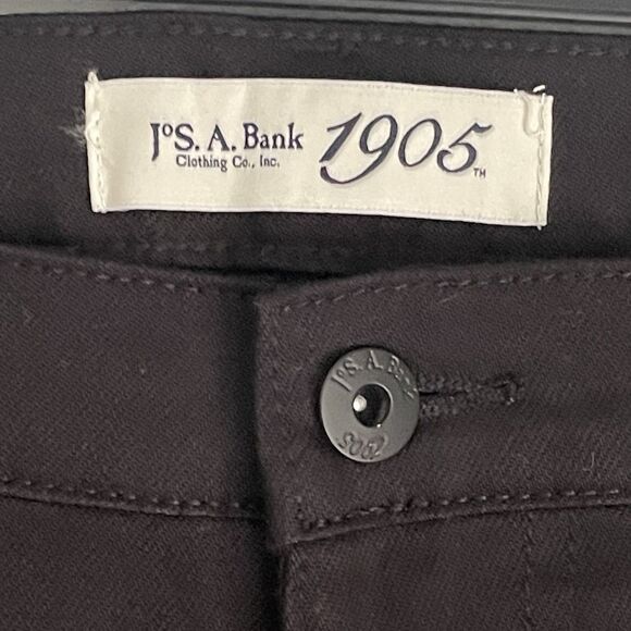 NEW Jos A Bank 1905 Jeans Men's 36x29 Black Tailored Fit Stretch Denim Pants - Picture 6 of 15